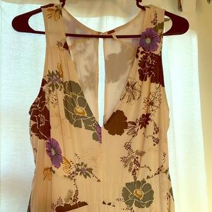 Free People Flower Print Maxi Dress